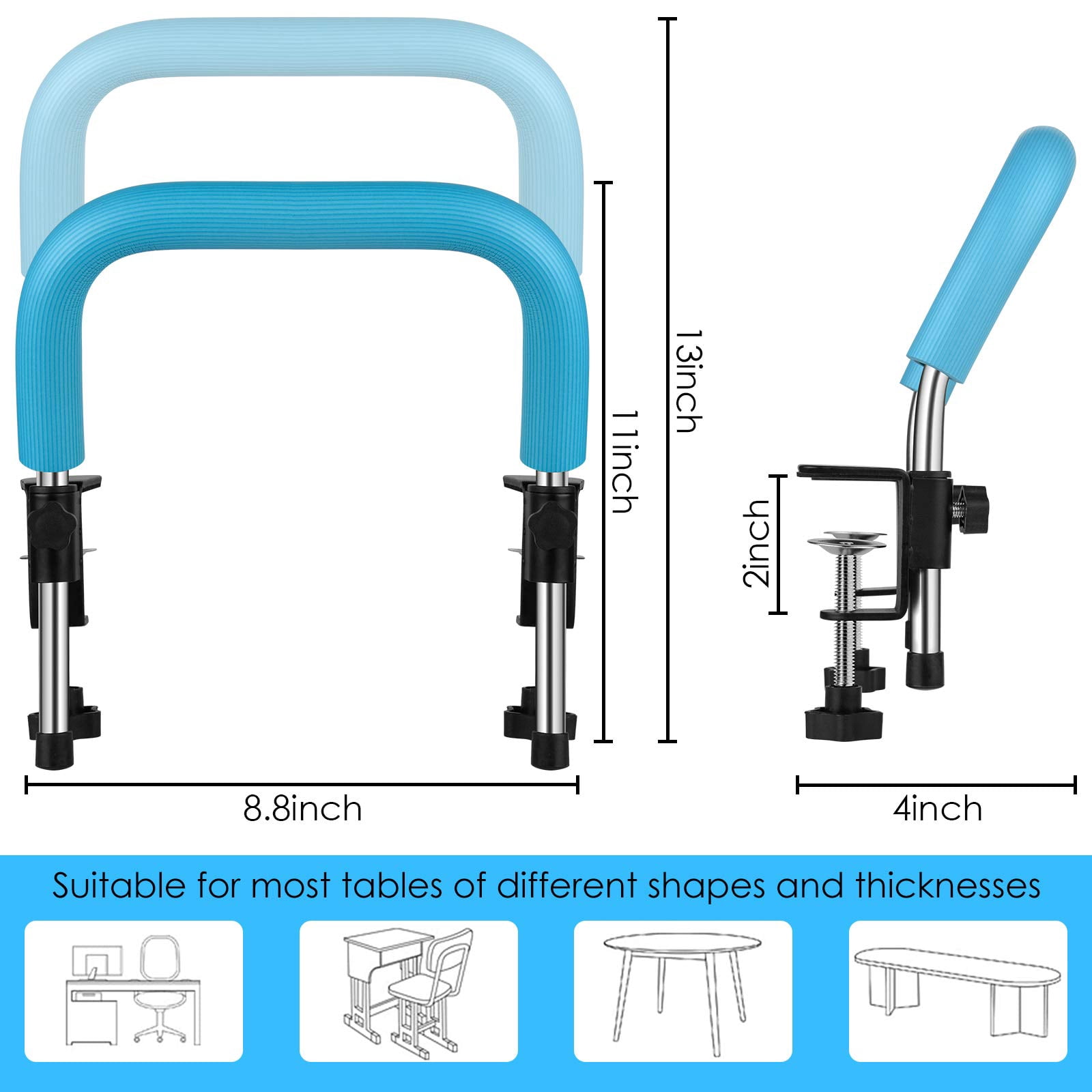Linkidea Sitting Posture Corrector for Kids (Blue) Size XL