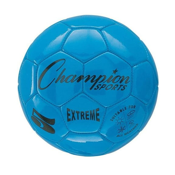 Champion Sports  Extreme Series Soccer Ball - Blue - 4 Size