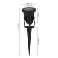 thumbnail image 3 of Advancent 7W LED Césped Jardín Luz de inundación Patio Patio Camino Proyector Lámpara con base Impermeable Blanco cálido AC / DC 12V Iluminación y accesorios Numero 5 Advancent HA024199-05, 3 of 5