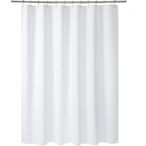 Thick Bathroom Shower Curtains, Clear Shower Curtain 72 X 84