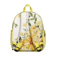 thumbnail image 4 of Wildflower Sunflower Backpack - Breathable Adjustable School Bag with Reinforced Stitching, 4 of 5