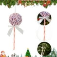 thumbnail image 4 of SLYNSHome Peppermint Candy Ornament,Hanging Candy Balls Decoration Christmas Candy Cane Balls for Christmas Tree Party Home Decor - Pink, 4 of 7