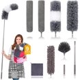 thumbnail image 2 of Duster Brush Microfiber Duster Extendable Gap Dust Tools Retractable Car Cleaning Brush Household Ceiling Cleaning Tools Microfibre brush, 2 of 6