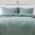 thumbnail image 6 of Better Homes & Gardens 3-Piece Sage Floral Comforter Set, Full/Queen, 6 of 8