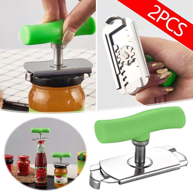 TIMIFIS Bottle Opener Kitchen Gadget Multifunctional Non-Slip Bottle Opener Screw Capper 2Psc Can Opener Kitchen Gadgets