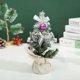 thumbnail image 4 of RV Tres mini decoraciones para árboles de Navidad Adornos para centros comerciales de vacaciones de Navidad Adornos para escritorio Árbol 20 * 15 cm Sailing Electrónica, 4 of 5