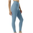 thumbnail image 4 of REALiKUN High Waist Buttery Soft Lightweight Capri Leggings High Rise Workout Yoga Pants, 4 of 5
