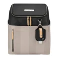 thumbnail image 1 of Petunia Pickle Bottom - Tempo Backpack - Black/Sand Cable Stitch Leatherette, 1 of 4