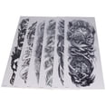 thumbnail image 1 of Pegatinas De Tatuajes Falsos, Efecto De Tatuaje Real Patrones Claros Tatuajes Temporales De Brazo Completo A Prueba De Agua Seguro Para La Piel Fácil De Usar Eliminación Para, 1 of 7