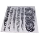 thumbnail image 5 of Pegatizas de Tatuaje Falsas, Efecto de Tatuaje Real Patrones Claros de Piel Segura Tatuajes Temporales de Brazo Completo Inmopoable para el Brazo para Fiestas para la Pierna para para, 5 of 7