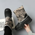 thumbnail image 3 of Waterproof Ladies Snow Boots Warm Winter Shoes for Womens Girls Outdoor Anti-slip Winter Boots, 3 of 5
