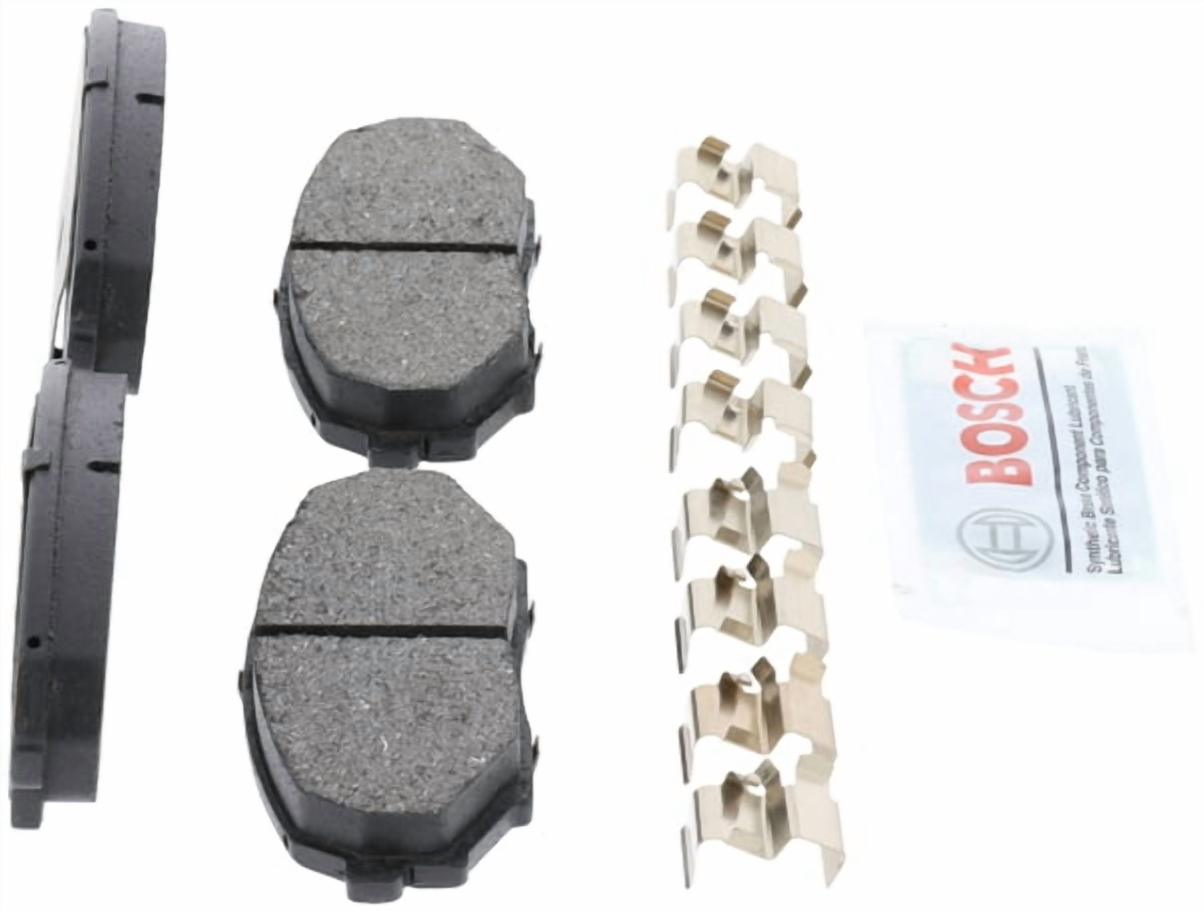 Bosch Quiet Cast Premium w/Hardware Brake Pad Set, and Shims Fits select: 1990-1993 MAZDA MX-5 MIATA