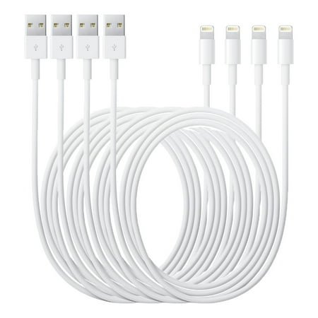Apple OEM Original Lightning USB Charge and Data Sync Cable MD818ZMA - 4 (Best Magnetic Lightning Cable)