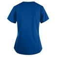 thumbnail image 2 of Hauts à Manches Courtes Col en V pour Femmes, Uniformes de Travail Infirmiers, T-shirts, 2 of 2