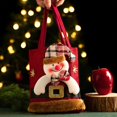 thumbnail image 4 of Bolsa de mano creativa de Feliz Navidad para niños, bolsa de regalo para dulces, pequeña bolsa de regalo, 1 ud., 4 of 4