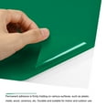 thumbnail image 4 of Uxcell 12"x12" Green Vinyl Sheets Permanent Adhesive for Craft, Decorate Sticker 4 Pack, 4 of 5