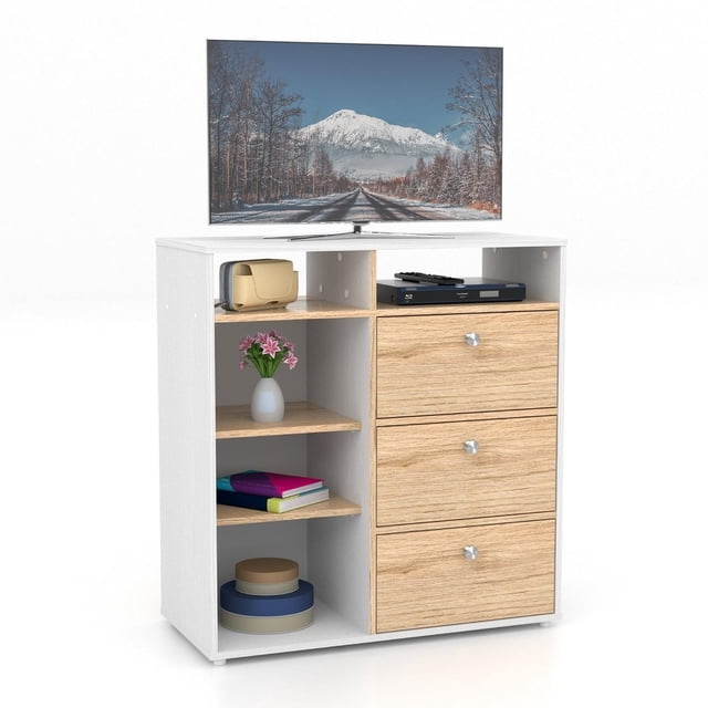 Cómoda Eponine Maderkit Color Blanco/rovere