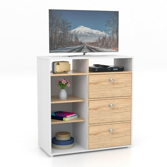 Cómoda Eponine Maderkit Color Blanco/rovere