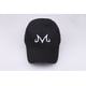 thumbnail image 3 of Gorra de béisbol lisa de algodón con letra «M» bordada, 3 of 5
