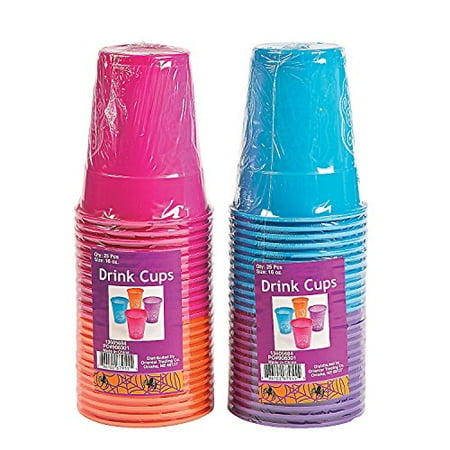 disposable package plastic cups dead
