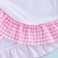 thumbnail image 3 of mgoYE 4t 5t Swimsuit Girls Baby Toddler Little Girl Swim Cover Up Beach Towel Bathing Suit Cover Ups Swimsuit Summer Baby Beach 1-6T(Pink,1-2 Years), 3 of 5