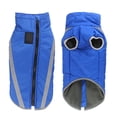 thumbnail image 4 of Labymos Reflective Waterproof Windproof Dog Coat, Autumn and Winter Thickened Warm Polyester Dog Jacket, 4 of 8