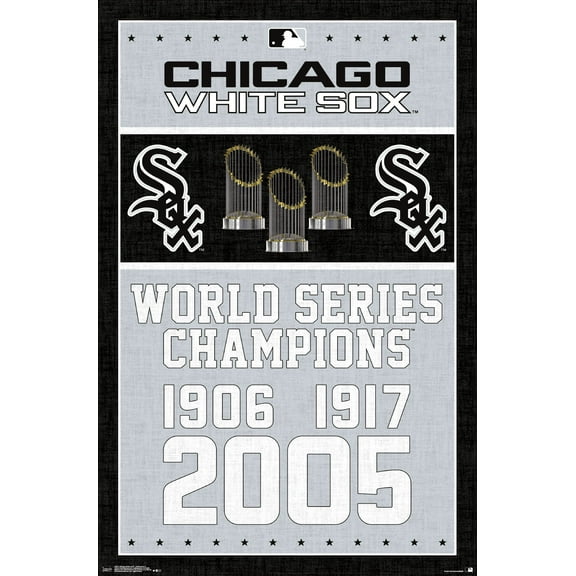 MLB Chicago White Sox - Champions 17 Wall Poster, 22.375" x 34"