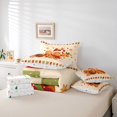 thumbnail image 6 of Manfei Cute Pink Christmas 7pcs Queen Bedding,Colorful Santa Hat Bedding Comforter Set Queen,Xmas Reversible, 6 of 7