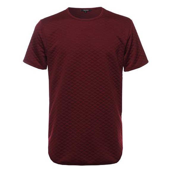 FashionOutfit Men's Padded Short Sleeve Tee Shirt