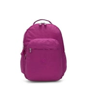 Kipling Seoul Large 15" Laptop Backpack Bright Pink