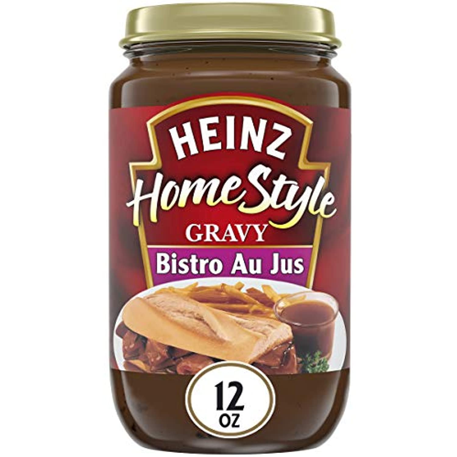 Heinz Homestyle Bistro Au Jus Gravy (12 Oz Jars, Pack Of 12)