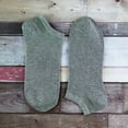thumbnail image 2 of Guardurnaity Calcetines tobilleros transpirables para hombre y mujer, calcetín de barco poco profundo informal de verano, color sólido Medias 10 pares y gris, 2 of 6
