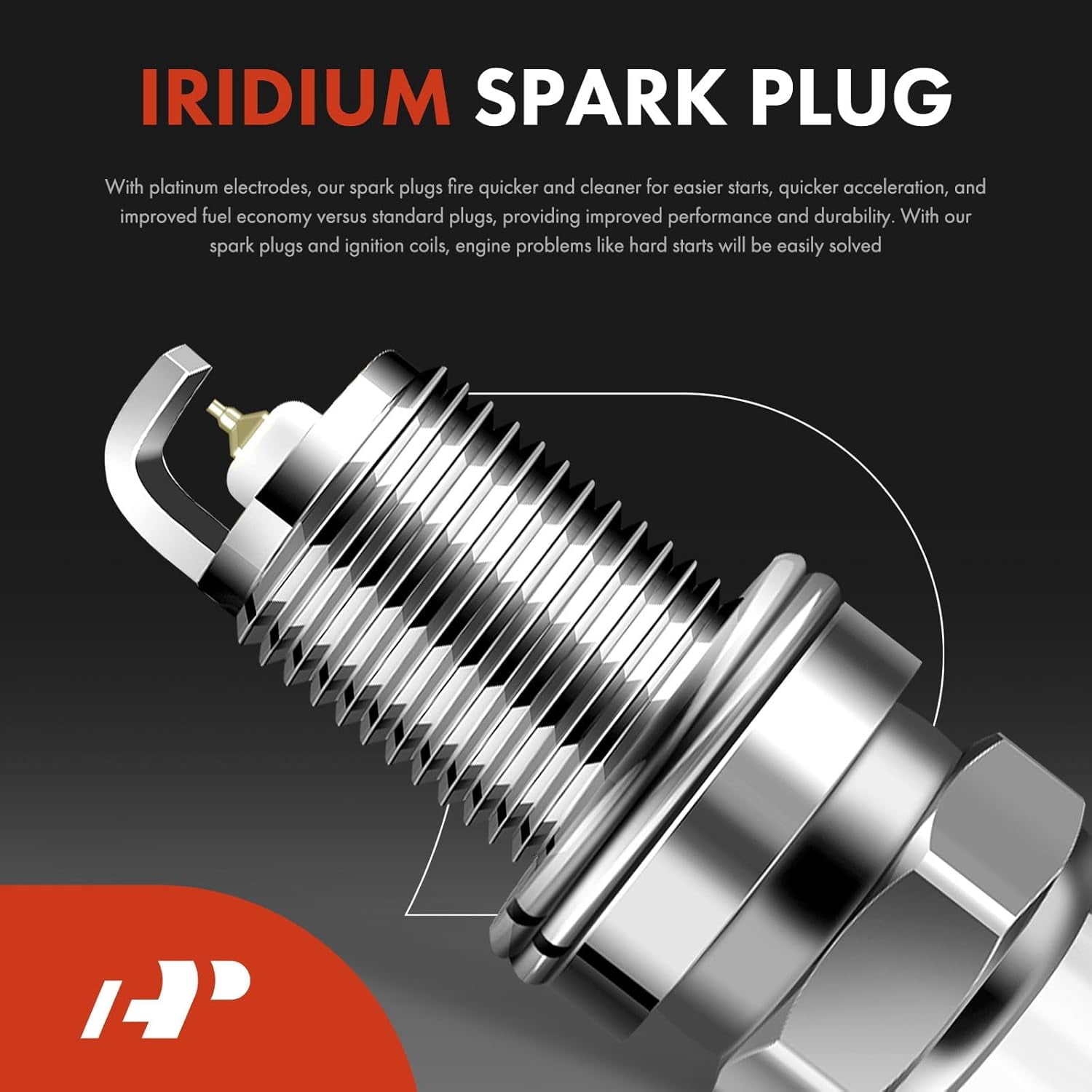 A-Premium Set of 6 Ignition Coil Pack and Iridium Spark Plugs Compatible with Nissan Maxima 2000-2001 & Infiniti I30 2000-2001, 3.0L, Replace# 22448-2Y006, NGK6953