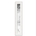 thumbnail image 2 of ArtToFrames 4" x 36" Majestic White Picture Frame, 4x36 inch Silver Wood Poster Frame (WOM-5198), 4 Pack, 2 of 6