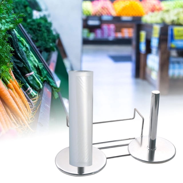 Estante Para Colgar Bolsas En Rollo Para Supermercados, Dispensador De Bolsas Para Productos Agrícolas Para Tiendas