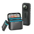 thumbnail image 2 of Battery Charging Hub For Insta360 X4, Camera Battery Charger Case Two-Way Charging Hub Fast Charger Box  with Micro SD Card Slots, 2 of 10