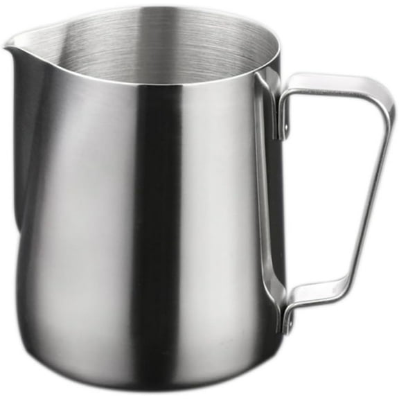 Stainless Steel Pour Pot 150ml Pourer for Coffee Latte Cappuccino Maker Frothing Jug Sleek Design