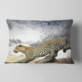 thumbnail image 2 of Designart 12" x 20" White Polyester Throw Pillow, 2 of 5