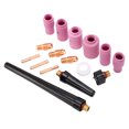 thumbnail image 4 of 16Pcs Welding Cup Torch Collet Set with PTFE Front Cover for for WP 9 20 25 Welding Gun, 4 of 5