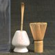 thumbnail image 1 of Juego de Matcha japonés de té Matcha Juego de 3 que incluye Matcha, cuchara tradicional, cuchara de té y de cerámica Blanco BLESIY batidor de matcha, 1 of 8