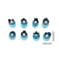 thumbnail image 3 of Vegetable Cutter Shapes Set,8 PCS Mini Cookie Cutters Set Fruit Cookie Pastry Stamps Mold for Baking and Food Supplement Tool Accessories （Blue）, 3 of 6