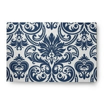 4' x 6' Simply Daisy Alexys French Country Chenille Area Rug, Blue