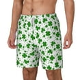 thumbnail image 2 of Gaeub St Patrick's Day4 Mens Swim Trunks Stretch Beach Shorts Quick Dry for Men Swim Shorts Swimwear with Pockets- Large, 2 of 9