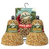 Home & Garden Golden Safflower Bell & Hanger Bird Set/3 Cardinal Feeding 805*618Gs
