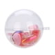 thumbnail image 3 of Bola de plástico transparente 20 piezas de plástico bola rellenable boda Navidad cumplea?os adornos de decoración, ambiente cálido plástico transparente rellenables para decoración de Navidad Khall JM11888-01, 3 of 6