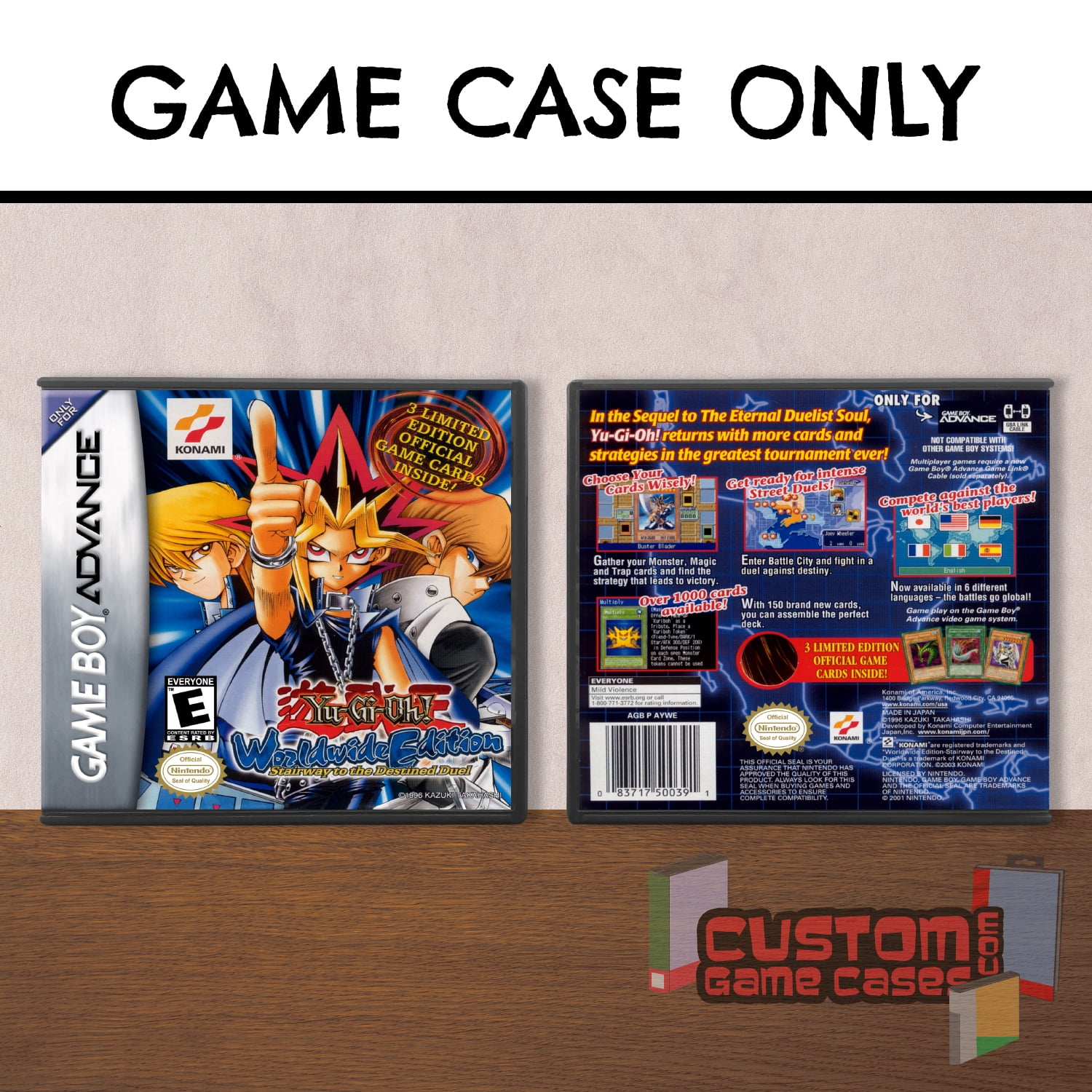 Yu Gi Oh Worldwide Edition Stairway To The Destined Duel GBA Game