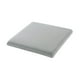 thumbnail image 3 of Cojín cuadrado para silla con base antideslizante para meditación en interiores y salas de estar. Gris claro, 3 of 9