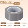 thumbnail image 2 of Ruban Résistant à la Chaleur 1 Pouces x 33 Pieds, Ruban Adhésif Haute Température PTFE Surface Lisse Imperméable pour Protection Isolation Machine Scelleuse sous Vide, 0.13mm Épais, 1PCS, 2 of 6