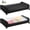 Foldable Black, variant on 2 Pack Under bed Storage with Wheels, Storage Containers with Dust Cover, Large Metal Foldable Space-saving Under Bed Drawer Shoe Storage Organizer for Clothes, Bedding, Blankets, Toys-Black