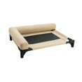thumbnail image 4 of Cama elevada y refrescante para perros, cama portátil para mascotas, ideal para cachorros, para acampar, para interiores y exteriores. Caqui, 4 of 9